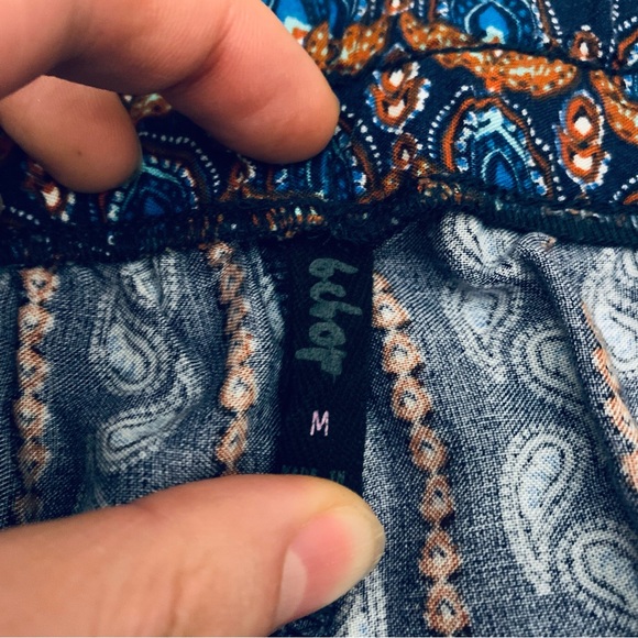 Filigree 70s wide leg flowy hippie boho festival summer free spirit lagen look - Picture 10 of 10